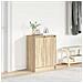 Scarpiera Rovere Sonoma 57x34x76 cm in Legno Multistrato - Foto miniatura 1