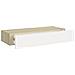 Scaffali A Muro Con Cassetti 2 Pz Rovere E Bianco 60x23,5x10 Cm Mdf - Foto miniatura 7