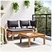 Set di Panchine da Giardino in Legno Massello di Teak - Foto miniatura 4