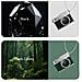 Mini Fotocamera Luminosa: Registrazione Hd 1080p, Schermo Ips Da 0.96"" E Design Retro White - Foto miniatura 3