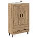 Credenza con cassetto Rovere artigianale 69,5 x 31 x 115 cm - Foto miniatura 3