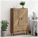 Credenza con cassetto Rovere artigianale 69,5 x 31 x 115 cm - Foto miniatura 4