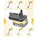 Adattatore Batteria Di Ricambio Compatibile Con Aspirapolvere Dyson V10 - Per Batterie Dewalt 18v / 20v / 60v | Materiale Abs, Alta Durata - Foto miniatura 4