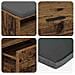 Panca per ingresso con cuscino Legno vecchio 100 x 38 x 46 cm - Foto miniatura 9