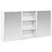 Set di Armadi da Bagno con lo scaffale 3 pcs 126 x 16 x 62.5 cm - Foto miniatura 1