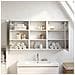 Set di Armadi da Bagno con lo scaffale 3 pcs 126 x 16 x 62.5 cm - Foto miniatura 2