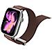 Cinturino Orologio per Apple Watch - Marrone - Foto miniatura 3
