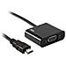 ECVADHDMIVGAMF cavo e adattatore video 0,1 m HDMI tipo A (Standard) VGA (D-Sub) Nero - Foto miniatura 1