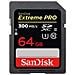 Scheda di Memoria Extreme PRO SDXC Capacità 64 GB Classe 10 / UHS-II Velocità 300 MB / s - Foto miniatura 1