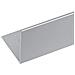 Profilo Per Rivestimento Angolare - Mm 20x20x1 - Mt 1 Col. argento - Foto miniatura 2