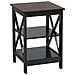 Comodino In Laminato Nero Design Vintage Foster - Foto miniatura 36