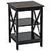 Comodino In Laminato Nero Design Vintage Foster - Foto miniatura 25