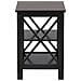 Comodino In Laminato Nero Design Vintage Foster - Foto miniatura 38