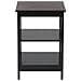 Comodino In Laminato Nero Design Vintage Foster - Foto miniatura 28