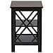 Comodino In Laminato Nero Design Vintage Foster - Foto miniatura 29