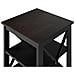 Comodino In Laminato Nero Design Vintage Foster - Foto miniatura 40