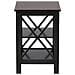 Comodino In Laminato Nero Design Vintage Foster - Foto miniatura 22