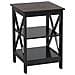 Comodino In Laminato Nero Design Vintage Foster - Foto miniatura 21