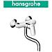 Miscelatore Cucina Lavello A Parete Con Bocca Girevole Hansgrohe Logis - Foto miniatura 2