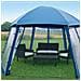Gazebo Per Piscina Tipo Ii Blu 520x600x280 Cm - Foto miniatura 1