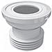 Connettore In Gomma Connettore Padella Rifiuti Dritto 110 Millimetri 4 wc Wc Per Le Vaschette Igienica - Foto miniatura 1
