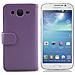 Custodia Compatibile Con Samsung Galaxy Mega 5.8 In Viola Lilla - Coperchio Protettivo In Similpelle Liscia E Tasca Per Carte Di Credito - Foto miniatura 2
