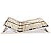 Reti a Doghe 2 pz 7 Zone con 28 Doghe in Legno 80x200 cm - Foto miniatura 4