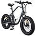 E-Bike J3 Verde Camo Bici Elettrica a Pedalata Assistita Batteria 36 Volt - 8 Ah Potenza 250 Watt Gomme Fat da 20" x 4” - Foto miniatura 1