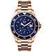 Acciaio Blu Ghiaccio Cosmo In Oro Rosa - Orologio In Oro Rosa Dà Donna Cinturino In Metallo - 016.774 (medium)  - Foto miniatura 1