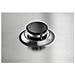 Piano Cottura EGG3322NVX a Gas 2 Fuochi Gas Colore Acciaio Inox - Foto miniatura 4
