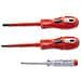 Cercatore Xj193083p Professione Isolato Elettricista Intaglio E Phillips Electric Pen Cacciavite Set 3 X - Foto miniatura 1