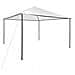 Gazebo da Giardino 4x4x3 m Bianco 180 g / m² - Foto miniatura 1