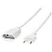 2m, 2xCEE 7/16 2m CEE7/16 CEE7/16 Bianco cavo di alimentazione - Foto miniatura 1