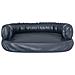 Letto Cani Ergonomico Gommapiuma Blu Scuro 75x53 Cm Similpelle - Foto miniatura 3
