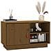 Mobile Porta Tv Miele 70x34x40 Cm In Legno Massello Di Pino - Foto miniatura 5