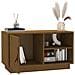 Mobile Porta Tv Miele 70x34x40 Cm In Legno Massello Di Pino - Foto miniatura 6