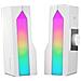 MSDUO Soundbar + Altoparlanti Gaming 2.0 15 W Bluetooth Colore Binaco - Foto miniatura 2