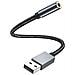 Adattatore Audio Da Usb A 3,5 Mm (femmina). Grey - Foto miniatura 1