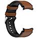 Cinturino Per Orologio Da Polso In Silicone Tinta Unita Per Samsung Galaxy Watch Brown S - Foto miniatura 4