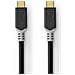 Cavo Da Usb-c Maschio A Usb-c Maschio 100w 20 Gbps 4k 1m, Nero / Oro - Foto miniatura 4