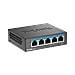 DMS-105 Non gestito L2 2.5G Ethernet (100/1000/2500) Nero - Foto miniatura 1