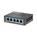 DMS-105 Non gestito L2 2.5G Ethernet (100/1000/2500) Nero - Foto miniatura 4
