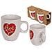 Stoneware Mug Set - I Love You - 2pcs. - Foto miniatura 1
