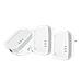 Powerline 600 Triple Pack Mini 600 Mbit /s Collegamento ethernet LAN Bianco 3 pz - Foto miniatura 1