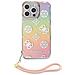 Cover Per Iphone 15 Pro Tpu Peony Con Cordino, Multicolore - Foto miniatura 2