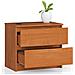 Comodino K60, 2 cassetti, 60x40x55 cm, Colore Ontano - Foto miniatura 2