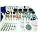 Kit Mini Trapano Smerigliatrice Albero Flessibile 330w 163pz Frese Punte Royce - Foto miniatura 3