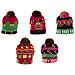 Berretta Led Luminoso Invernale Natalizia Da Neve Cappello Natale Xmas Bimbo - Foto miniatura 1