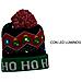 Berretta Led Luminoso Invernale Natalizia Da Neve Cappello Natale Xmas Bimbo - Foto miniatura 4