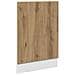 Pannello Lavastoviglie “Lyon” Rovere Artigianale 45x3x67 cm - Foto miniatura 1